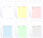 Rezeptblöcke ohne Praxiseindruck