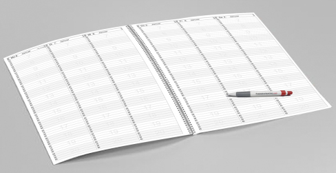 Praxis Bestellbuch 2020 Wochenplan