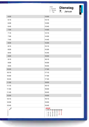 PraxisTimer Innenseite